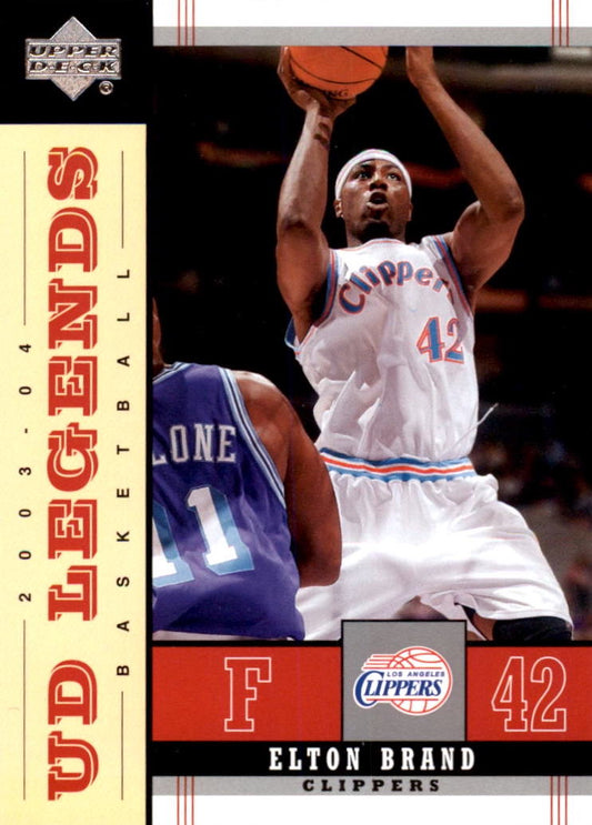 NBA 2003 / 04 Upper Deck Legends - No 32 - Elton Brand