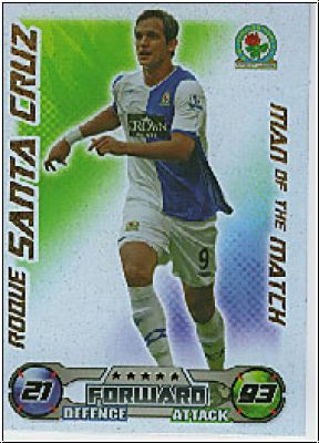 Fussball 2009 Topps Match Attax Premier League - R. Santa Cruz