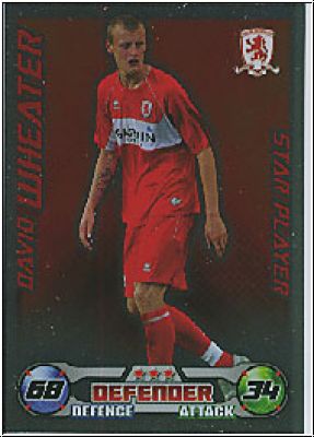 Soccer 2009 Topps Match Attax Premier League - D. Wheater