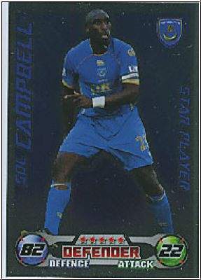 Soccer 2009 Topps Match Attax Premier League - S. Campbell