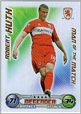 Fussball 2009 Topps Match Attax Premier League - R. Huth