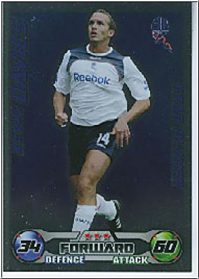 Soccer 2009 Topps Match Attax Premier League - K. Davies