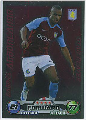 Fussball 2009 Topps Match Attax Premier League - G. Agbonlahor