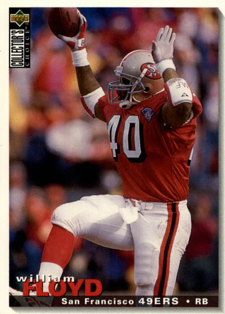 NFL 1995 Collector's Choice - No 330 - William Floyd