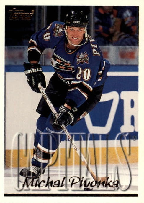 NHL 1995/96 Topps - No. 330 - Michal Pivonka