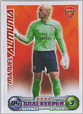 Fussball 2009 Topps Match Attax Premier League - M. Almunia