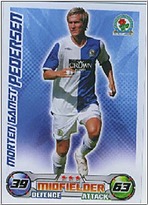 Fussball 2009 Topps Match Attax Premier League - M. Pedersen