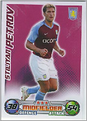 Soccer 2009 Topps Match Attax Premier League - S. Petrov