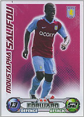 Soccer 2009 Topps Match Attax Premier League - M. Salifou