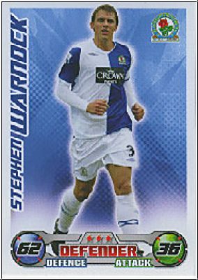 Soccer 2009 Topps Match Attax Premier League - S. Warnock