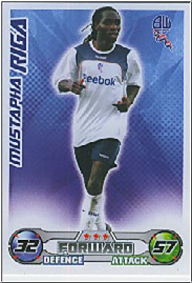 Soccer 2009 Topps Match Attax Premier League - M. Riga