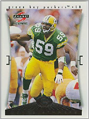 NFL 1997 Score Green Bay Packers - No 10 of 15 - Wayne Simmons