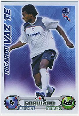 Fussball 2009 Topps Match Attax Premier League - R. Vaz Te