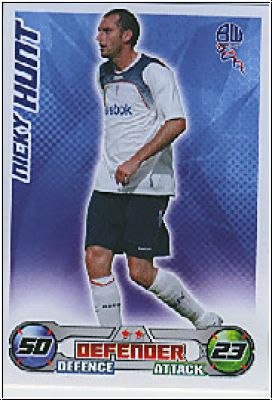 Soccer 2009 Topps Match Attax Premier League - N. Hunt