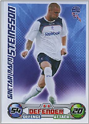 Fussball 2009 Topps Match Attax Premier League - G. Steinsson