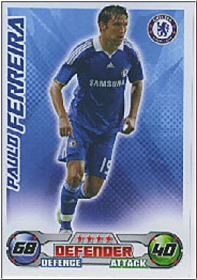 Soccer 2009 Topps Match Attax Premier League - P. Ferreira