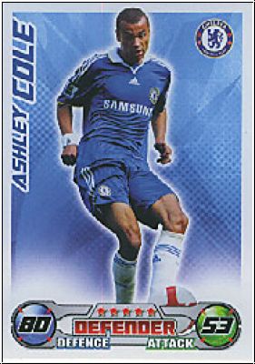 Fussball 2009 Topps Match Attax Premier League - A. Cole