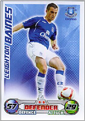 Fussball 2009 Topps Match Attax Premier League - L. Baines