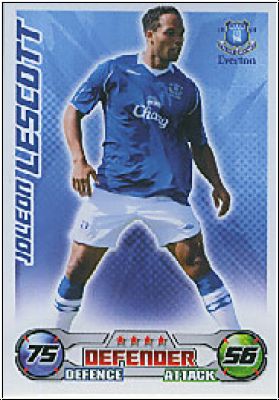 Fussball 2009 Topps Match Attax Premier League - J. Lescott