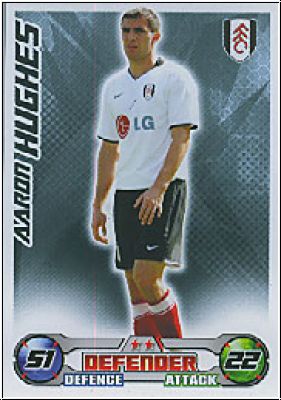 Soccer 2009 Topps Match Attax Premier League - A. Hughes