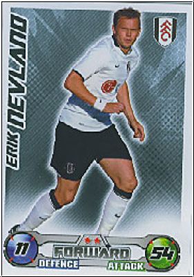 Fussball 2009 Topps Match Attax Premier League - E. Nevland