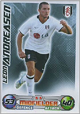 Fussball 2009 Topps Match Attax Premier League - L. Andreasen