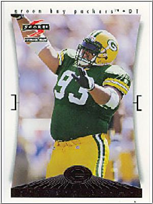 NFL 1997 Score Green Bay Packers - No 15 of 15 - Gilbert Brown