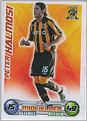 Soccer 2009 Topps Match Attax Premier League - P. Halmosi