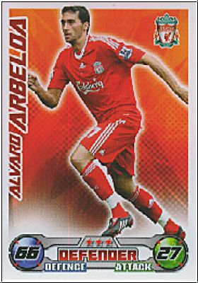 Fussball 2009 Topps Match Attax Premier League - A. Arbeloa