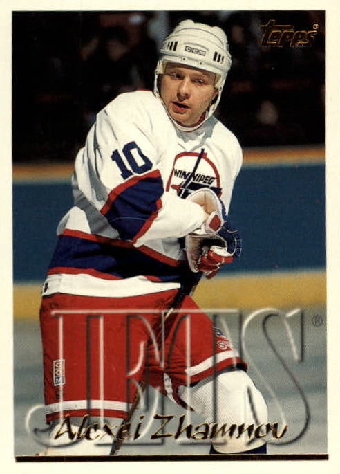 NHL 1995/96 Topps - No. 331 - Alexei Zhamnov