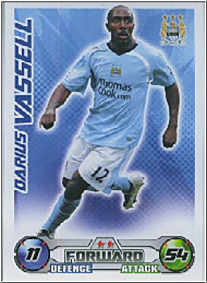 Soccer 2009 Topps Match Attax Premier League - D. Vassell