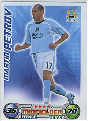 Soccer 2009 Topps Match Attax Premier League - M. Petrov