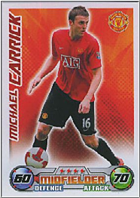 Soccer 2009 Topps Match Attax Premier League - M. Carrick