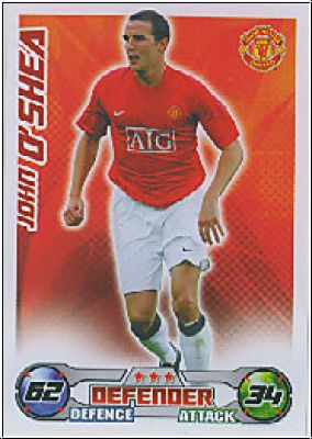 Fussball 2009 Topps Match Attax Premier League - J. O'Shea