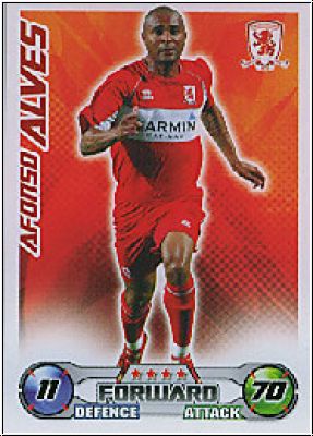 Soccer 2009 Topps Match Attax Premier League - A. Alves