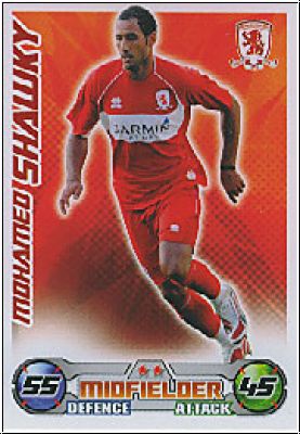 Soccer 2009 Topps Match Attax Premier League - M. Shawky