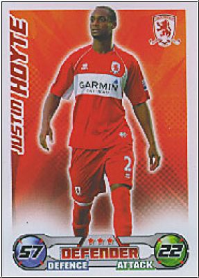 Soccer 2009 Topps Match Attax Premier League - J. Hoyte