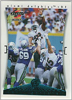 NFL 1997 Score Miami Dolphins Team Collection - No 10 of 15 - Daryl Gardner