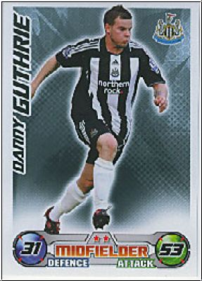 Soccer 2009 Topps Match Attax Premier League - D. Guthrie