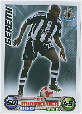 Soccer 2009 Topps Match Attax Premier League - Geremi