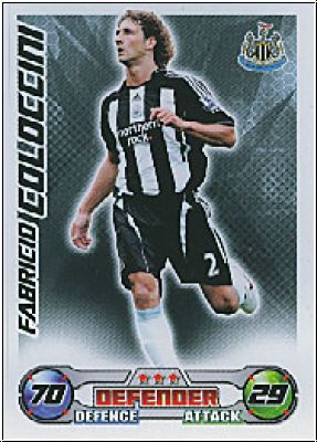 Soccer 2009 Topps Match Attax Premier League - F. Coloccini