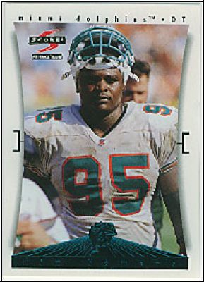 NFL 1997 Score Miami Dolphins Team Collection - No 11 of 15 - Tim Bowens