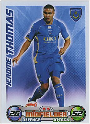 Soccer 2009 Topps Match Attax Premier League - J. Thomas