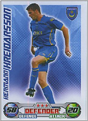 Soccer 2009 Topps Match Attax Premier League - H. Hreidarsson