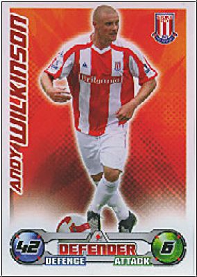 Soccer 2009 Topps Match Attax Premier League - A. Wilkinson