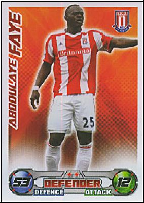 Soccer 2009 Topps Match Attax Premier League - A. Faye