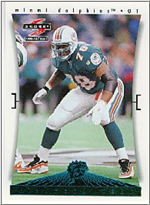 NFL 1997 Score Miami Dolphins Team Collection - No 13 of 15 - Richmond Webb