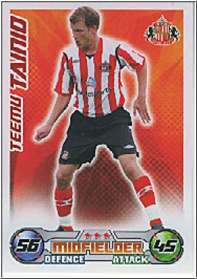 Fussball 2009 Topps Match Attax Premier League - T. Tainio