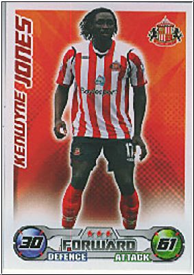 Soccer 2009 Topps Match Attax Premier League - K. Jones