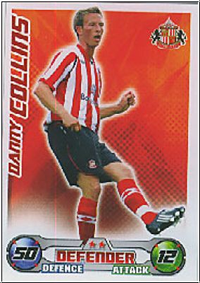 Fussball 2009 Topps Match Attax Premier League - D. Collins